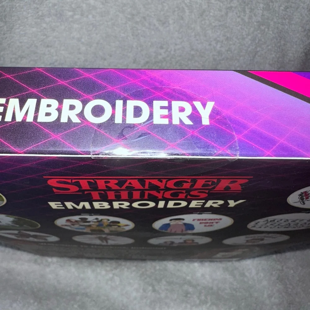 NIB 2024 Thunder Bay Press Stranger Things Embroidery Craft Kit